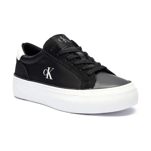 Calvin Klein Sneakersy VULC FLATFORM | z dodatkiem skóry ze sklepu Gomez Fashion Store w kategorii Buty sportowe damskie - zdjęcie 184304043