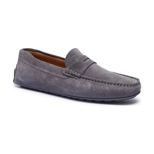BOSS BLACK Skórzane mokasyny Noel ze sklepu Gomez Fashion Store w kategorii Mokasyny męskie - zdjęcie 184304044
