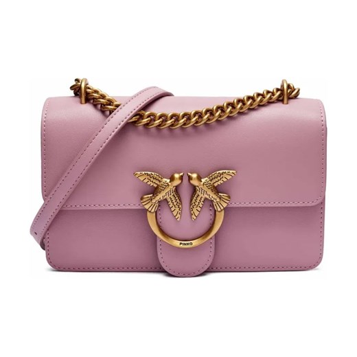 Pinko Skórzana torebka na ramię LOVE ONE MINI ze sklepu Gomez Fashion Store w kategorii Listonoszki - zdjęcie 184304061