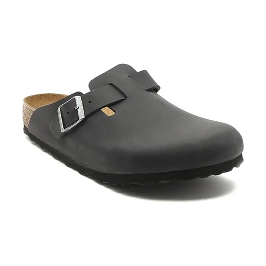 Birkenstock Skórzane klapki Boston ze sklepu Gomez Fashion Store w kategorii Klapki męskie - zdjęcie 184304064