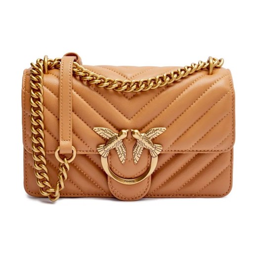 Pinko Skórzana torebka na ramię Love One Mini ze sklepu Gomez Fashion Store w kategorii Listonoszki - zdjęcie 184304070