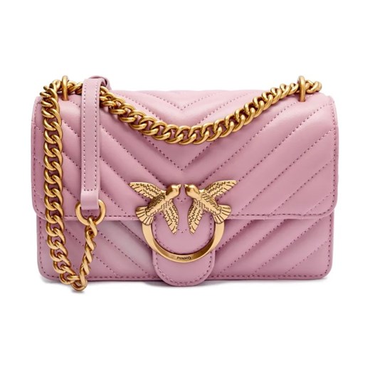Pinko Skórzana torebka na ramię Love One Mini ze sklepu Gomez Fashion Store w kategorii Listonoszki - zdjęcie 184304104