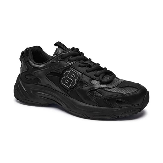 BOSS BLACK Skórzane sneakersy Levitt_Runn_BBmt ze sklepu Gomez Fashion Store w kategorii Buty sportowe męskie - zdjęcie 184304130