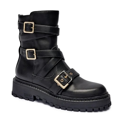 Liu Jo Skórzane botki RUMI 18 ze sklepu Gomez Fashion Store w kategorii Botki - zdjęcie 184304250
