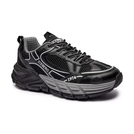 Iceberg Skórzane sneakersy KAPOOR ze sklepu Gomez Fashion Store w kategorii Buty sportowe męskie - zdjęcie 184304313
