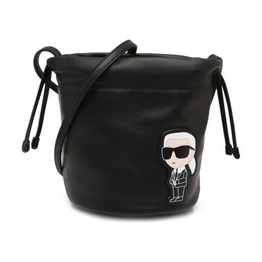 Karl Lagerfeld Skórzany worek k/ikonik 2.0 ze sklepu Gomez Fashion Store w kategorii Torebki worki - zdjęcie 184304314