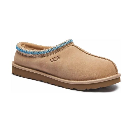 UGG Skórzane mule M TASMAN | z dodatkiem wełny ze sklepu Gomez Fashion Store w kategorii Klapki męskie - zdjęcie 184304371