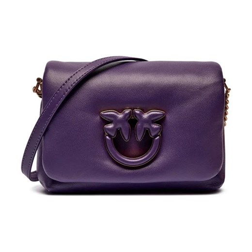 Pinko Skórzana torebka na ramię LOVE CLICK PUFF ze sklepu Gomez Fashion Store w kategorii Listonoszki - zdjęcie 184304384