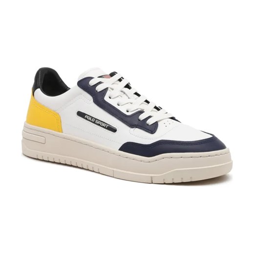 POLO RALPH LAUREN Skórzane sneakersy ze sklepu Gomez Fashion Store w kategorii Buty sportowe męskie - zdjęcie 184304421