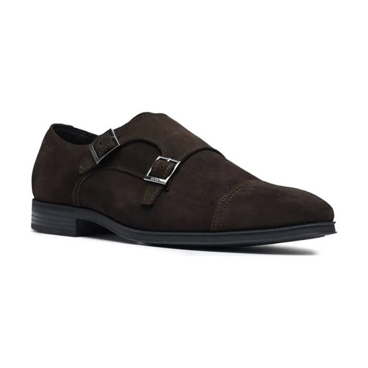 BOSS BLACK Skórzane monki Theon 45 promocja Gomez Fashion Store