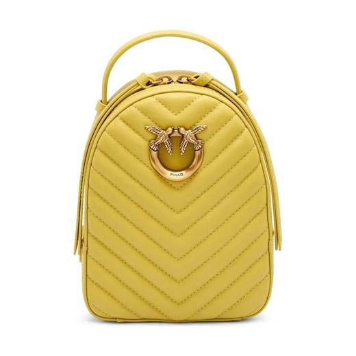 Pinko Skórzany plecak LOVE CLICK MINI ze sklepu Gomez Fashion Store w kategorii Plecaki - zdjęcie 184304442