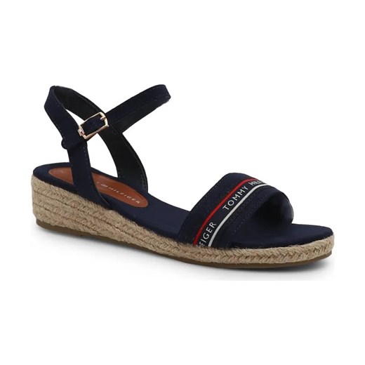 Tommy Hilfiger Sandały ROPE WEDGE ze sklepu Gomez Fashion Store w kategorii Sandały damskie - zdjęcie 184304482
