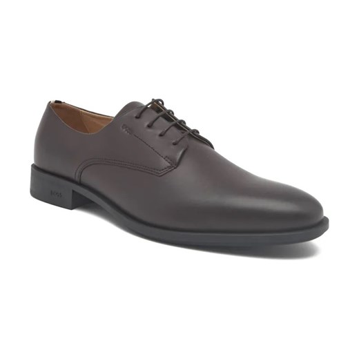 BOSS BLACK Skórzane półbuty Colby_Derb ze sklepu Gomez Fashion Store w kategorii Buty eleganckie męskie - zdjęcie 184304541