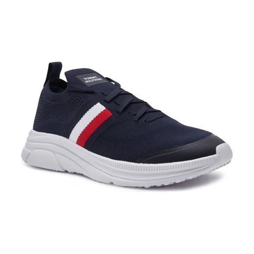 Tommy Hilfiger Sneakersy KNIT STRIPES ESS ze sklepu Gomez Fashion Store w kategorii Buty sportowe męskie - zdjęcie 184304582