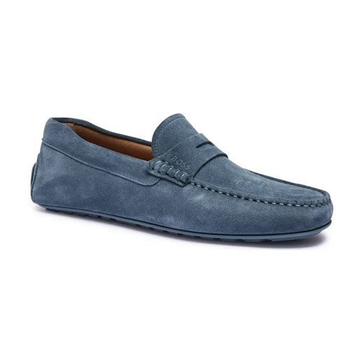 BOSS BLACK Skórzane mokasyny Noel ze sklepu Gomez Fashion Store w kategorii Mokasyny męskie - zdjęcie 184304630