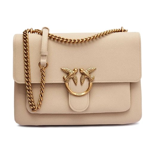 Pinko Skórzana torebka na ramię LOVE ONE SOFT BIG ze sklepu Gomez Fashion Store w kategorii Listonoszki - zdjęcie 184304650