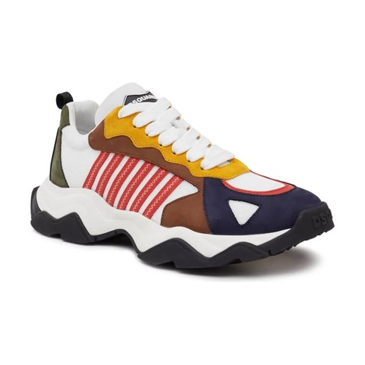 Dsquared2 Sneakersy Wave | z dodatkiem skóry ze sklepu Gomez Fashion Store w kategorii Buty sportowe męskie - zdjęcie 184304673