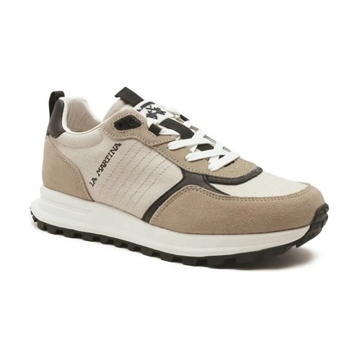 La Martina Skórzane sneakersy ze sklepu Gomez Fashion Store w kategorii Buty sportowe męskie - zdjęcie 184304674