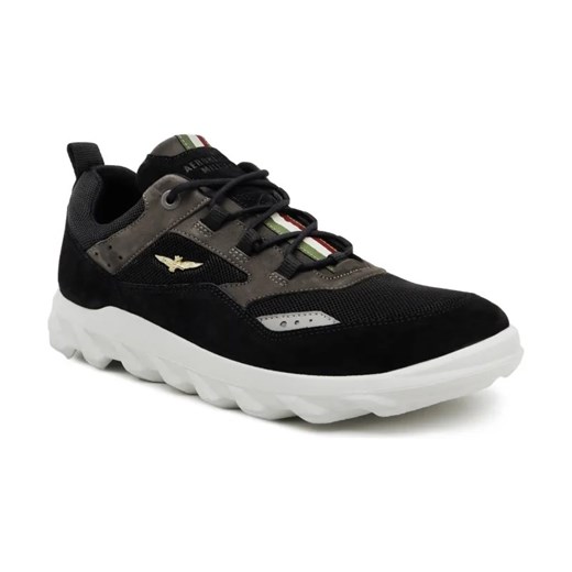 Aeronautica Militare Skórzane sneakersy ze sklepu Gomez Fashion Store w kategorii Buty sportowe męskie - zdjęcie 184304700