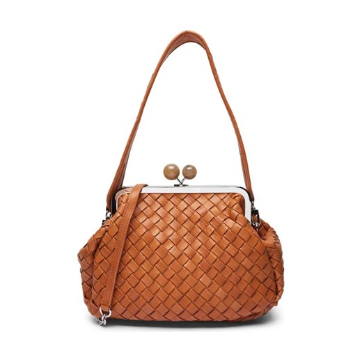 Weekend MaxMara Skórzana torebka na ramię PANCIA1 | PASTICCINO ze sklepu Gomez Fashion Store w kategorii Kopertówki - zdjęcie 184304710