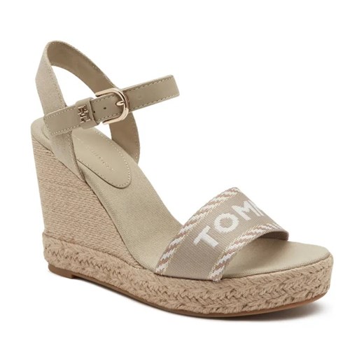 Tommy Hilfiger Koturny SEASONAL WEBBING | z dodatkiem skóry ze sklepu Gomez Fashion Store w kategorii Espadryle damskie - zdjęcie 184304712
