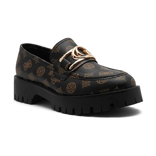 Guess Mokasyny ILARY | z dodatkiem skóry ze sklepu Gomez Fashion Store w kategorii Mokasyny damskie - zdjęcie 184304741