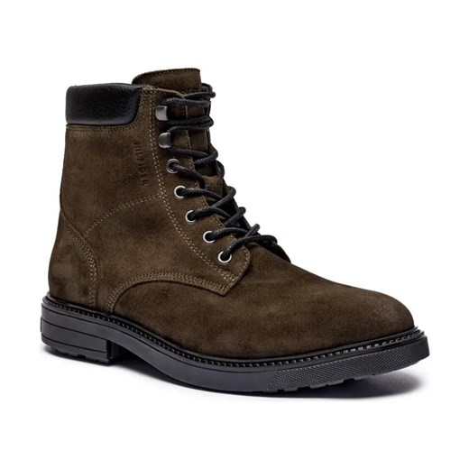 Tommy Hilfiger Skórzane trapery SUEDE ze sklepu Gomez Fashion Store w kategorii Buty zimowe męskie - zdjęcie 184304803