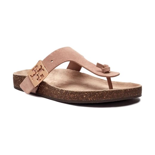 TORY BURCH Skórzane japonki MELLOW ze sklepu Gomez Fashion Store w kategorii Klapki damskie - zdjęcie 184304830