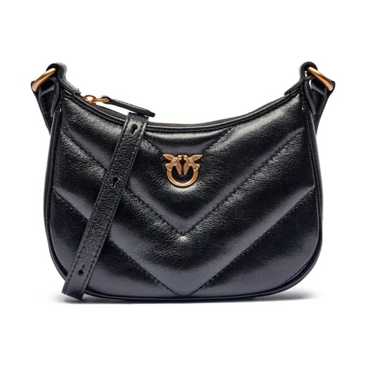 Pinko Skórzana torebka na ramię HALF MOON BABY ze sklepu Gomez Fashion Store w kategorii Listonoszki - zdjęcie 184304962