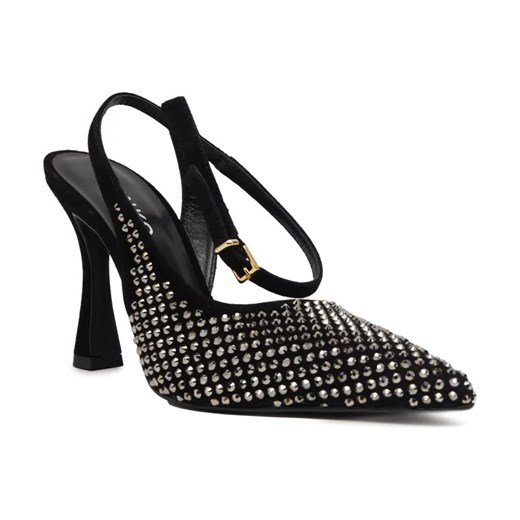 Pinko Skórzane szpilki LISETTE SLINGBACK ze sklepu Gomez Fashion Store w kategorii Sandały damskie - zdjęcie 184304991