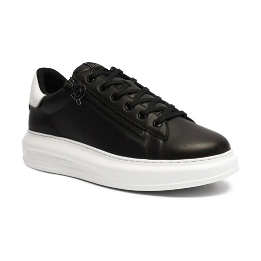 Karl Lagerfeld Skórzane sneakersy KAPRI ze sklepu Gomez Fashion Store w kategorii Buty sportowe męskie - zdjęcie 184305030