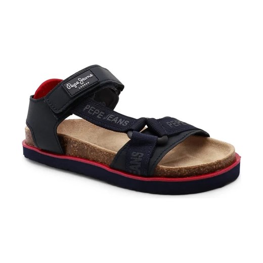 Pepe Jeans London Sandały BERLIN MONDAY B ze sklepu Gomez Fashion Store w kategorii Sandały dziecięce - zdjęcie 184305040