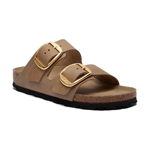 Birkenstock Skórzane klapki Arizona Big Buckle ze sklepu Gomez Fashion Store w kategorii Klapki damskie - zdjęcie 184305050