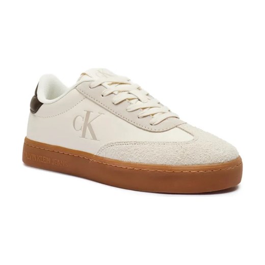Calvin Klein Jeans Skórzane sneakersy CLASSIC ze sklepu Gomez Fashion Store w kategorii Buty sportowe męskie - zdjęcie 184305070