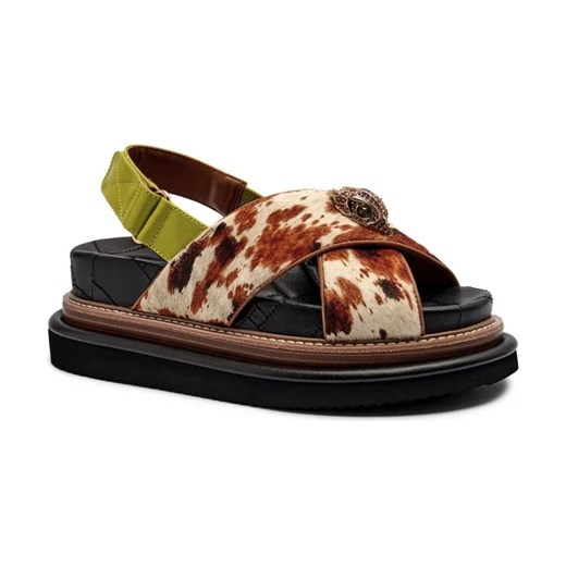 Kurt Geiger Skórzane sandały 225-ORSON ze sklepu Gomez Fashion Store w kategorii Sandały damskie - zdjęcie 184305153