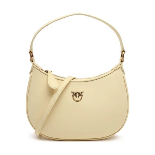 Pinko Skórzane hobo HALF MOON MINI VITELLO SETA ze sklepu Gomez Fashion Store w kategorii Torebki hobo - zdjęcie 184305154