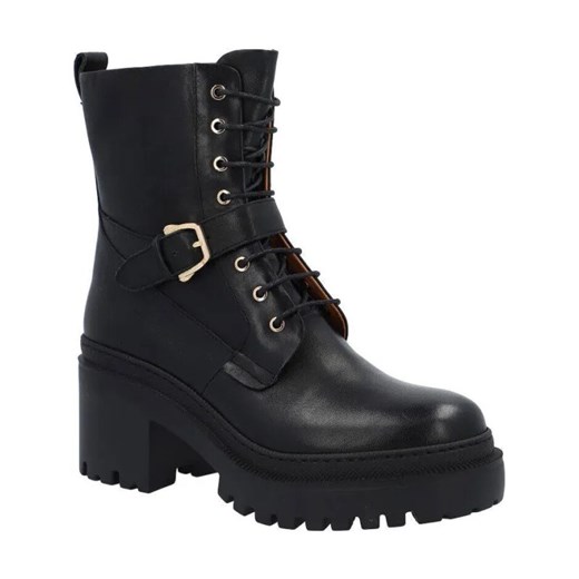 Trussardi Skórzane botki ze sklepu Gomez Fashion Store w kategorii Workery damskie - zdjęcie 184305173
