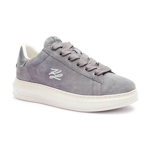 Karl Lagerfeld Skórzane sneakersy KAPRI ze sklepu Gomez Fashion Store w kategorii Buty sportowe męskie - zdjęcie 184305220