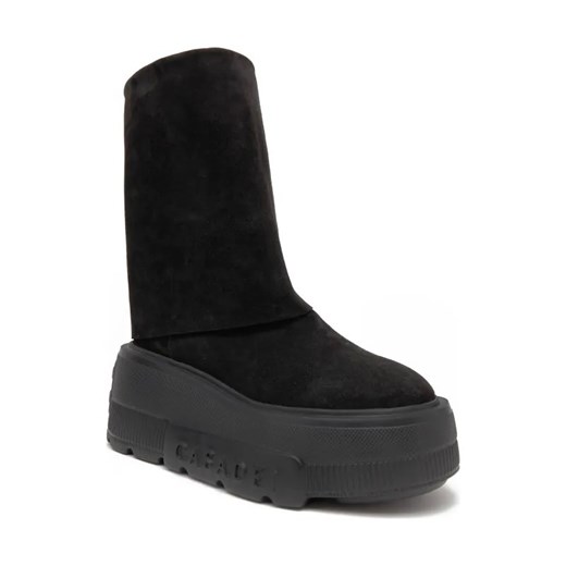 Casadei Skórzane botki na platformie Nexus ze sklepu Gomez Fashion Store w kategorii Botki - zdjęcie 184305233