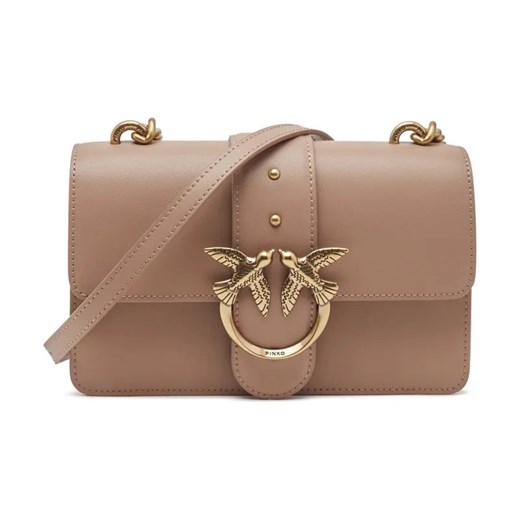 Pinko Skórzana torebka na ramię LOVE ONE MINI CL PLTT ze sklepu Gomez Fashion Store w kategorii Listonoszki - zdjęcie 184305244
