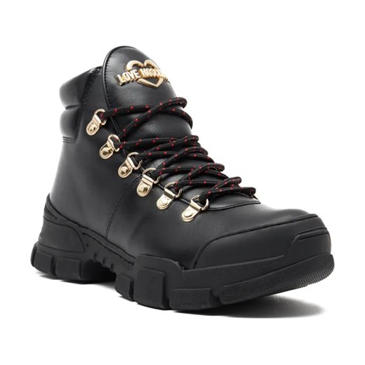 Love Moschino Skórzane buty trekkingowe ze sklepu Gomez Fashion Store w kategorii Buty trekkingowe damskie - zdjęcie 184305254