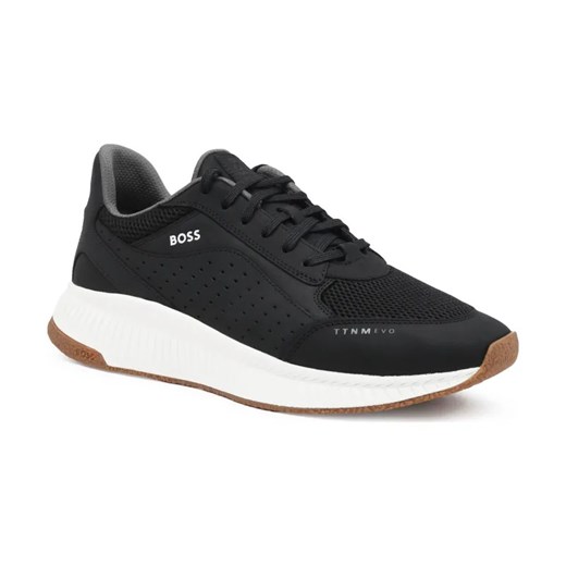 BOSS BLACK Sneakersy TTNM EVO_Runn_nume | z dodatkiem skóry ze sklepu Gomez Fashion Store w kategorii Buty sportowe męskie - zdjęcie 184305350