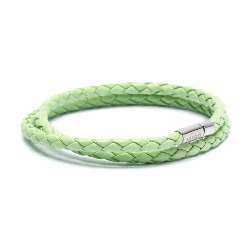 HUGO Skórzana bransoleta E-DOUBLEBRAID3-BRA ze sklepu Gomez Fashion Store w kategorii Bransolety - zdjęcie 184305394