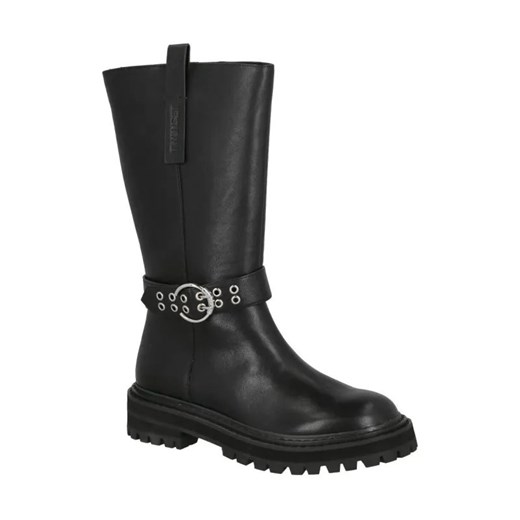 TWINSET Botki | z dodatkiem skóry ze sklepu Gomez Fashion Store w kategorii Botki - zdjęcie 184305401