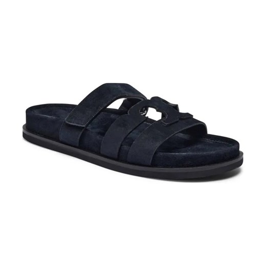 TORY BURCH Skórzane klapki INES ze sklepu Gomez Fashion Store w kategorii Klapki damskie - zdjęcie 184305490