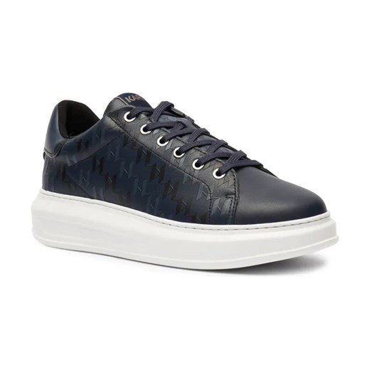 Karl Lagerfeld Skórzane sneakersy KAPRI ze sklepu Gomez Fashion Store w kategorii Buty sportowe męskie - zdjęcie 184305493