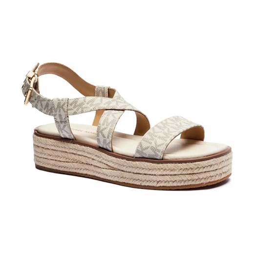 Michael Kors Sandały LYNN | z dodatkiem skóry Michael Kors 37 promocja Gomez Fashion Store