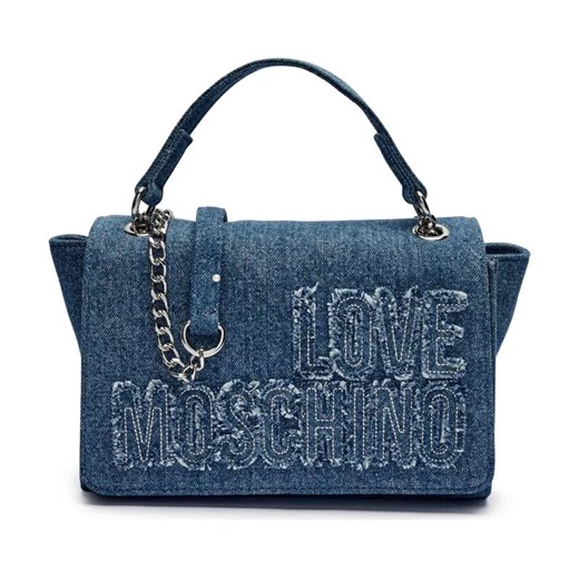Love Moschino Jeansowa torebka na ramię ze sklepu Gomez Fashion Store w kategorii Listonoszki - zdjęcie 184305502