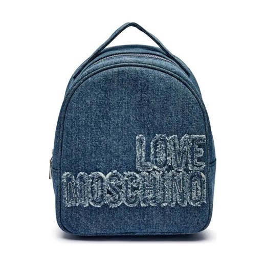 Love Moschino Jeansowy plecak ZAINO ze sklepu Gomez Fashion Store w kategorii Plecaki - zdjęcie 184305512