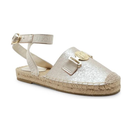 Liu Jo Espadryle VERA 01 | z dodatkiem skóry ze sklepu Gomez Fashion Store w kategorii Espadryle damskie - zdjęcie 184305522